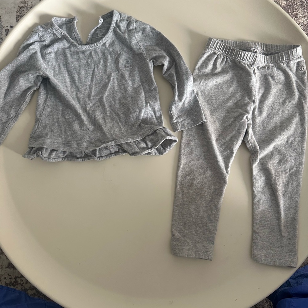GAP Baby Gray Organic Cotton Set